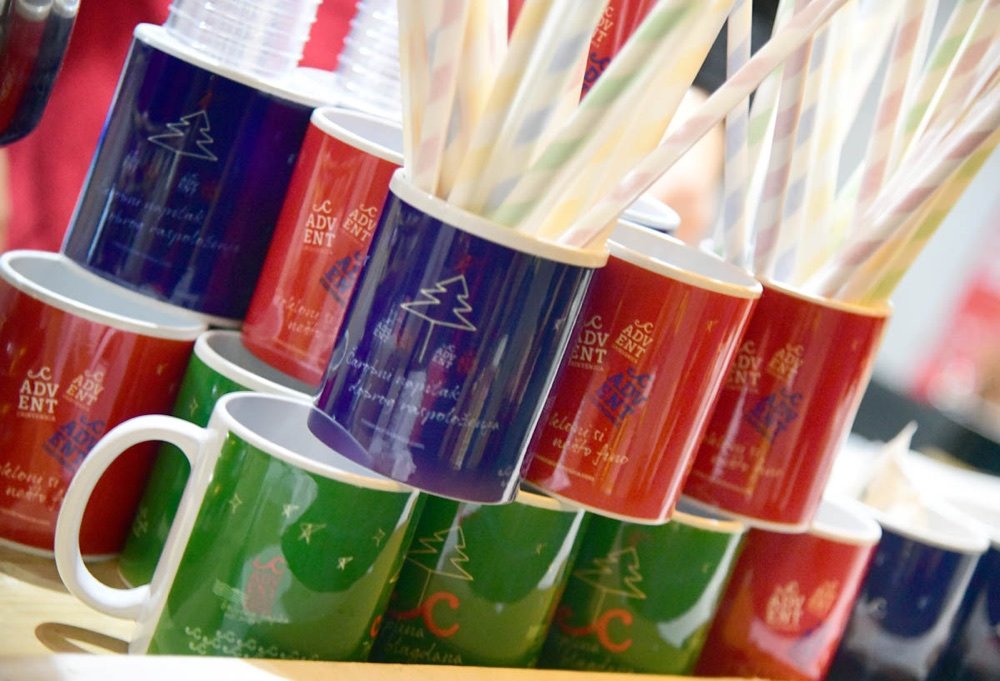 Colourful Advent Crikvenica cups